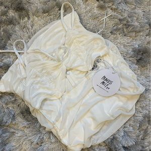 NWT Princess Polly Graceland Mini Dress White Size 4